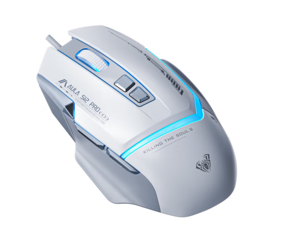 Pro Gaming Mouse with 7 Customized Marco Keys S12