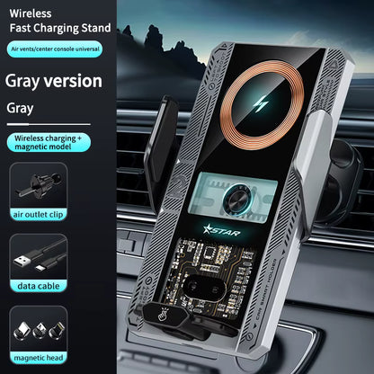 Car Wireless Charger Phone Smart Wireless Charging Mech style