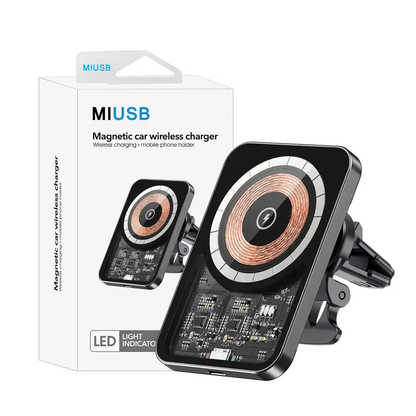 Magnetic Car Phone Charger 15W for All mobile phones