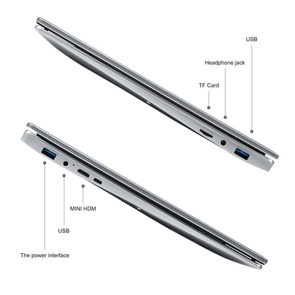 Business Gaming Laptop15.6 Inch Intel Celeron N5095 16GB RAM 512GB SSD Windows 11